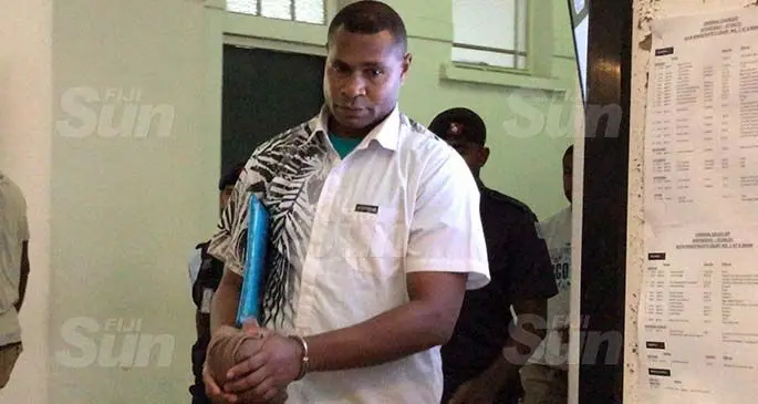 Josevata Werelali Koroi outside the High Court in Suva following his sentencing on April 7, 2021. Photo: Ashna Kumar