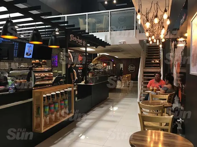 The interior of the Gloria Jean’s cafe at Damodar Plaza Village 6 on August 31, 2020. Photo: Frederica Elbourne