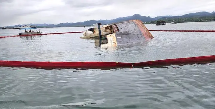 Wreck of the Lomaiviti Princess II (LP II). Photo: DEPTFO News