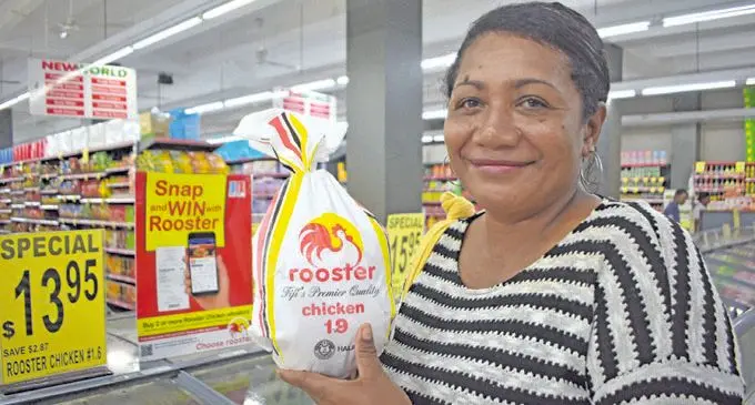 Kasiana Radua shopping at New World Supermarket in Labasa on March 4, 2018. Photo: Shratika Naidu