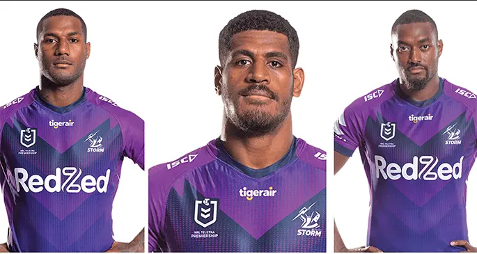 Suliasi Vunivalu, Tui Kamikamica and Isaac Lumelume. 