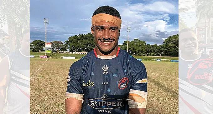 Rising Nadi rugby winger Mosese Naura to play against Naitasiri in tomorrow’s Skipper Cup. Photo: Waisea Nasokia