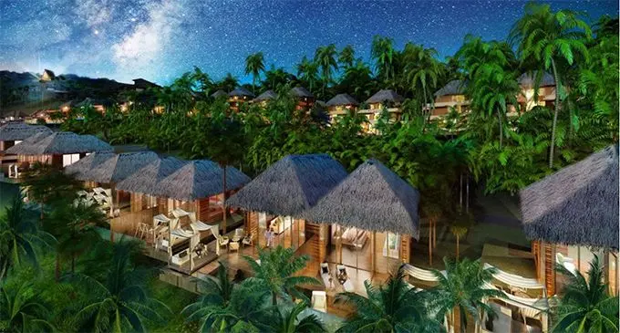 An artist's impression of the FreeSoul development on Malolo Island. Photo: FreeSoul
