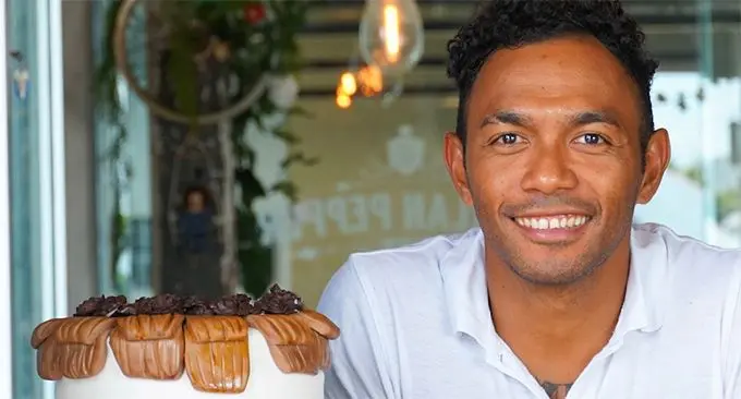 Auckland based chef and cakemaker, Bert.