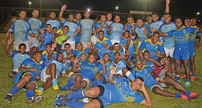 Qaqa Suva and Northland rugby players after their Skipper Cup Premiership clash at Ratu Cakobau Park, Nausori on May 17, 2019. Suva won 22-18 to remain unbeaten in the competition. Photo: Ronald Kumar