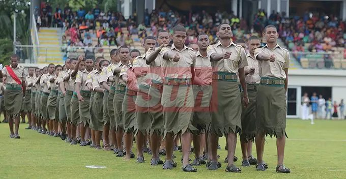 Ratu Sukuna Memorial School (RSMS) students during their pass-out Parade on September 4, 2019. Photo: Ronald Kumar.