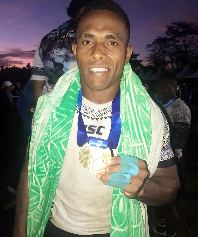 Fiji 7s Men's team captain Terio Tamani. Photo: Anasilini Natoga