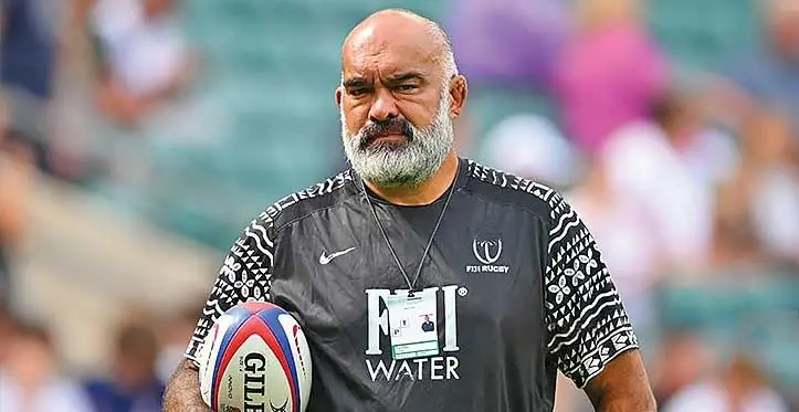 Flying Fijians head coach Simon Raiwalui.