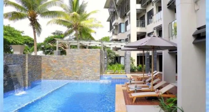 The Palms Apartments at Denarau.