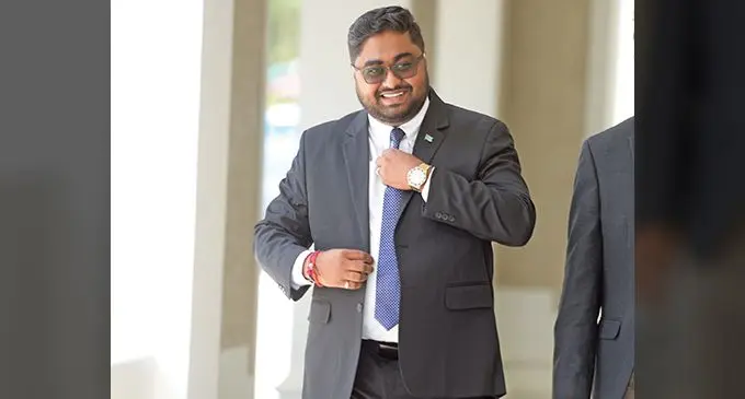 FijiFirst Member of Parliament Ketan Lal during the Parliament induction session at Grand Pacific Hotel on December 20, 2022. Photo: Ronald Kumar