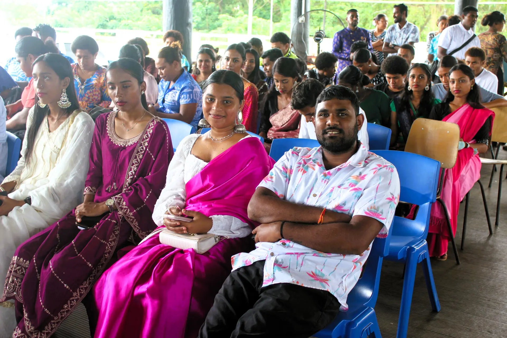 Fiji National University students at Naiyaca Campus celebrated the 147th Girmit Day celebration in Labasa on May 13, 2026. 