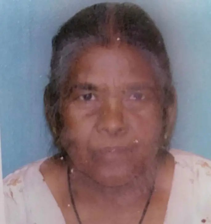 Dharmi was 76.