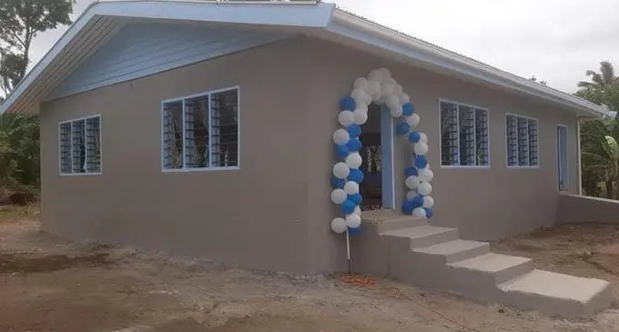 The new village hall in Dreketi, Wailevu opened on October 23, 2021. 