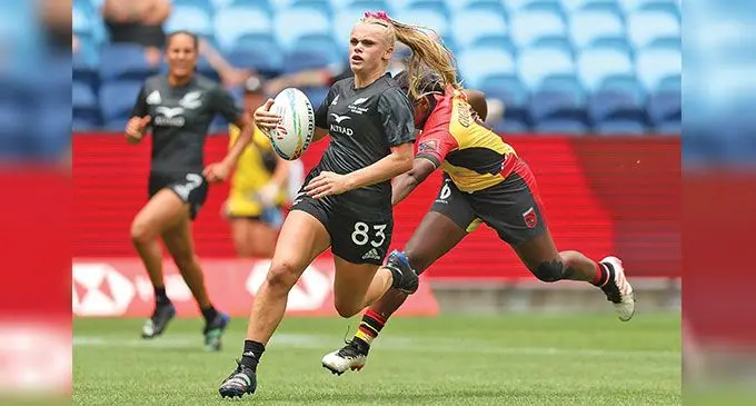 Black Ferns 7s star, Jorja Miller. 