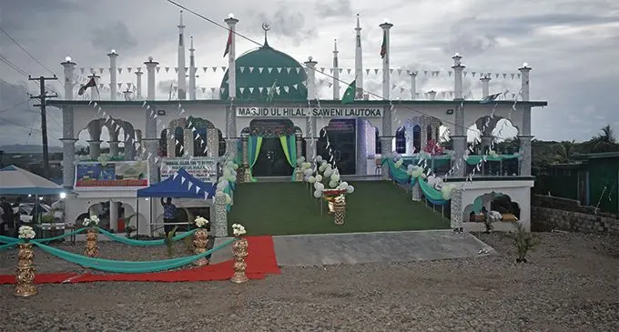 The newly-opened Masjid-Ul-Hilaal in Saweni, Lautoka on April 6, 2019. Photo: Rohit Kumar