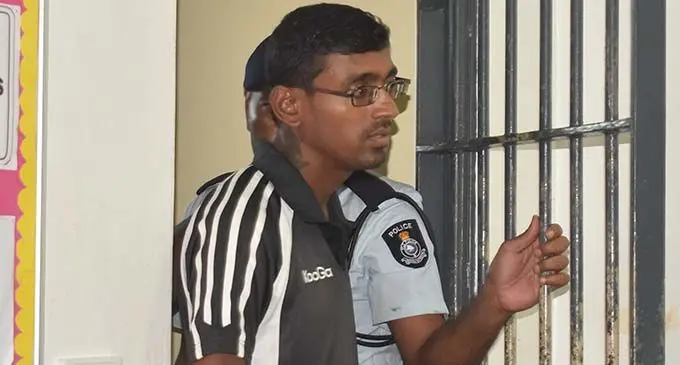 Akshay Nawal Raju at the Nadi Magistrates Court on February 25, 2019. Photo: Nicolette Chambers