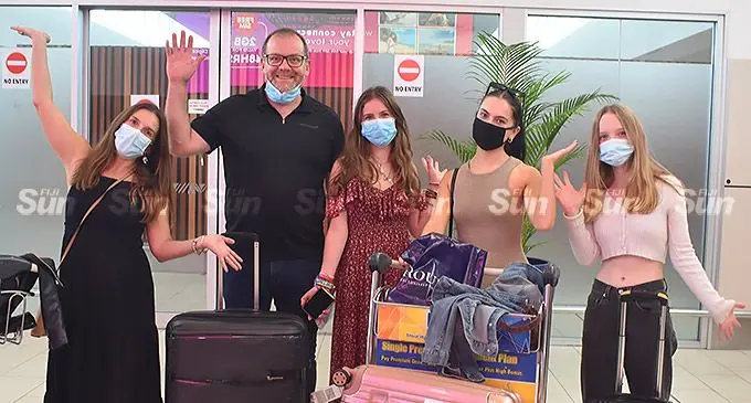 Tourists from Australia arrive in Nadi on April 5, 2022. File Photo:  Mereleki Nai