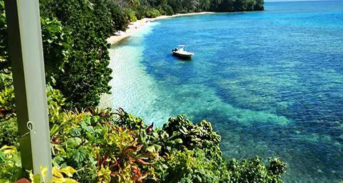 A view of Taveuni.