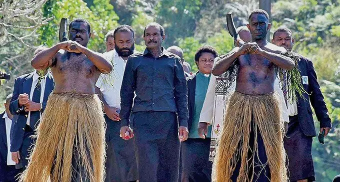 Minister for Health and Medical Services Dr Ifereimi Waqainabete led a Government delegation to the funeral of the late Tui Magodro Ratu Simione Navutevute at Bukuya Village in Magodro, Ba on June 22, 2022. 