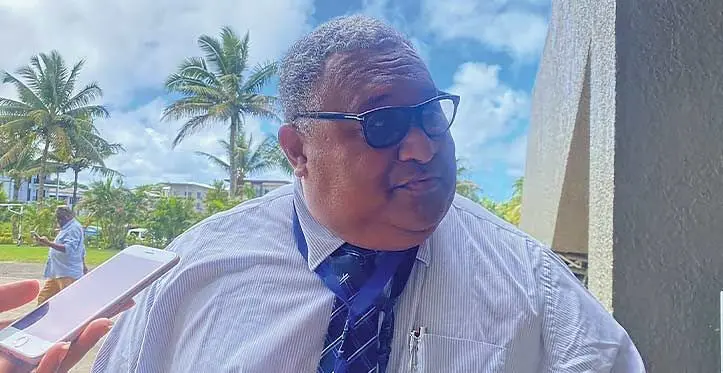 Assemblies of God general secretary, Reverend Filikesa Koroivueta at the Vodafone Arena in Suva. Photo: Kelera Tuisawau