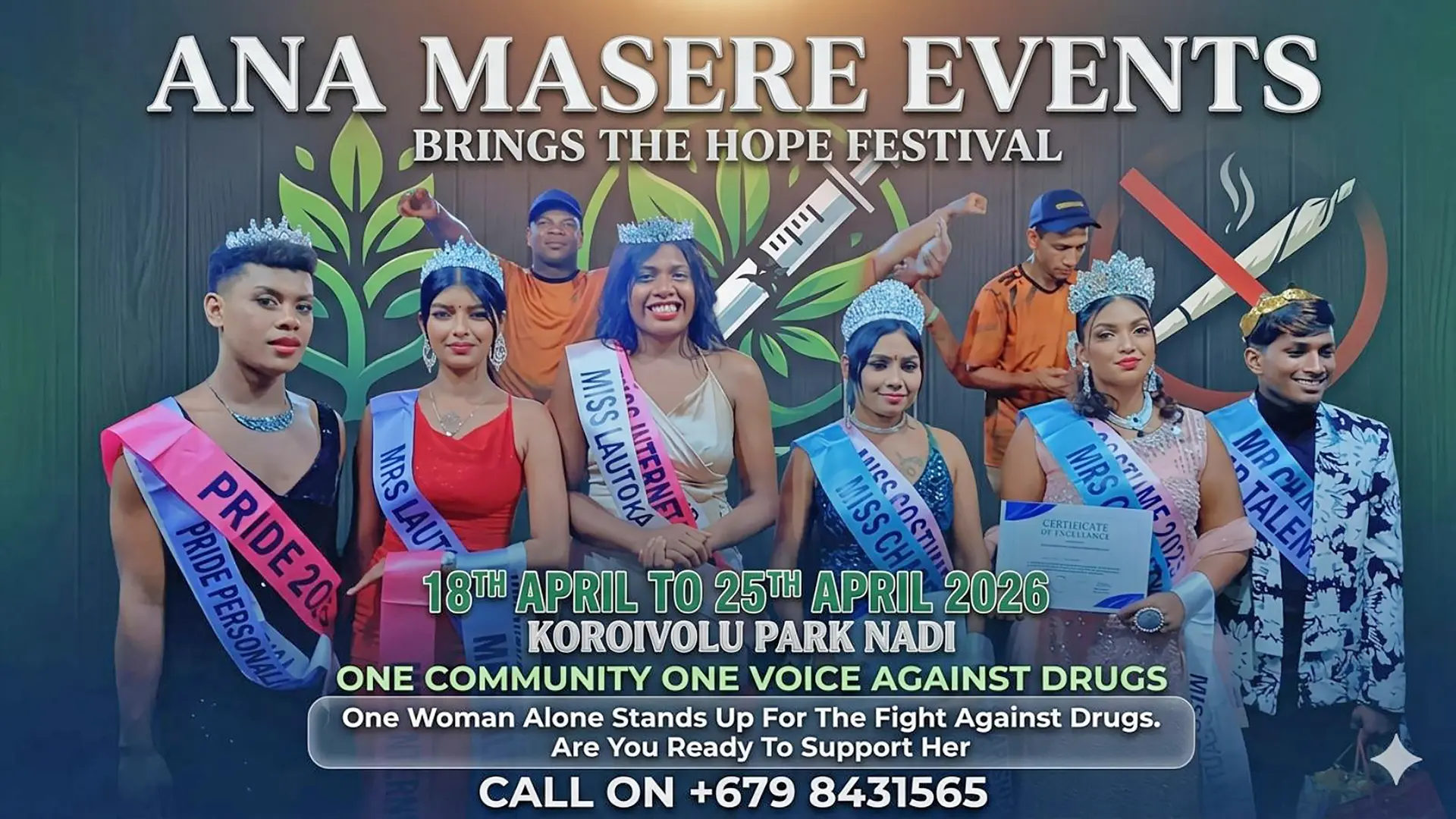 Poster of the participants and organisers of the carnival.