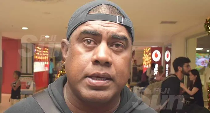 Fiji Airways Fijiana coach Saiasi Fuliat the Nadi International Airport on December 18, 2019. Photo: Waisea Nasokia