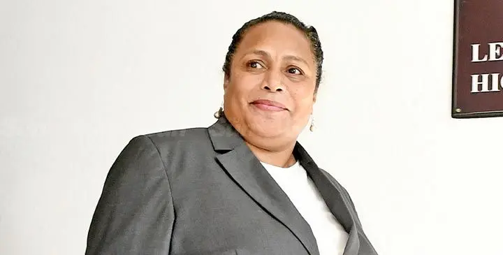 Barbara Malimali outside the High Court in Suva on June 13, 2025. Photo: Ronald Kumar