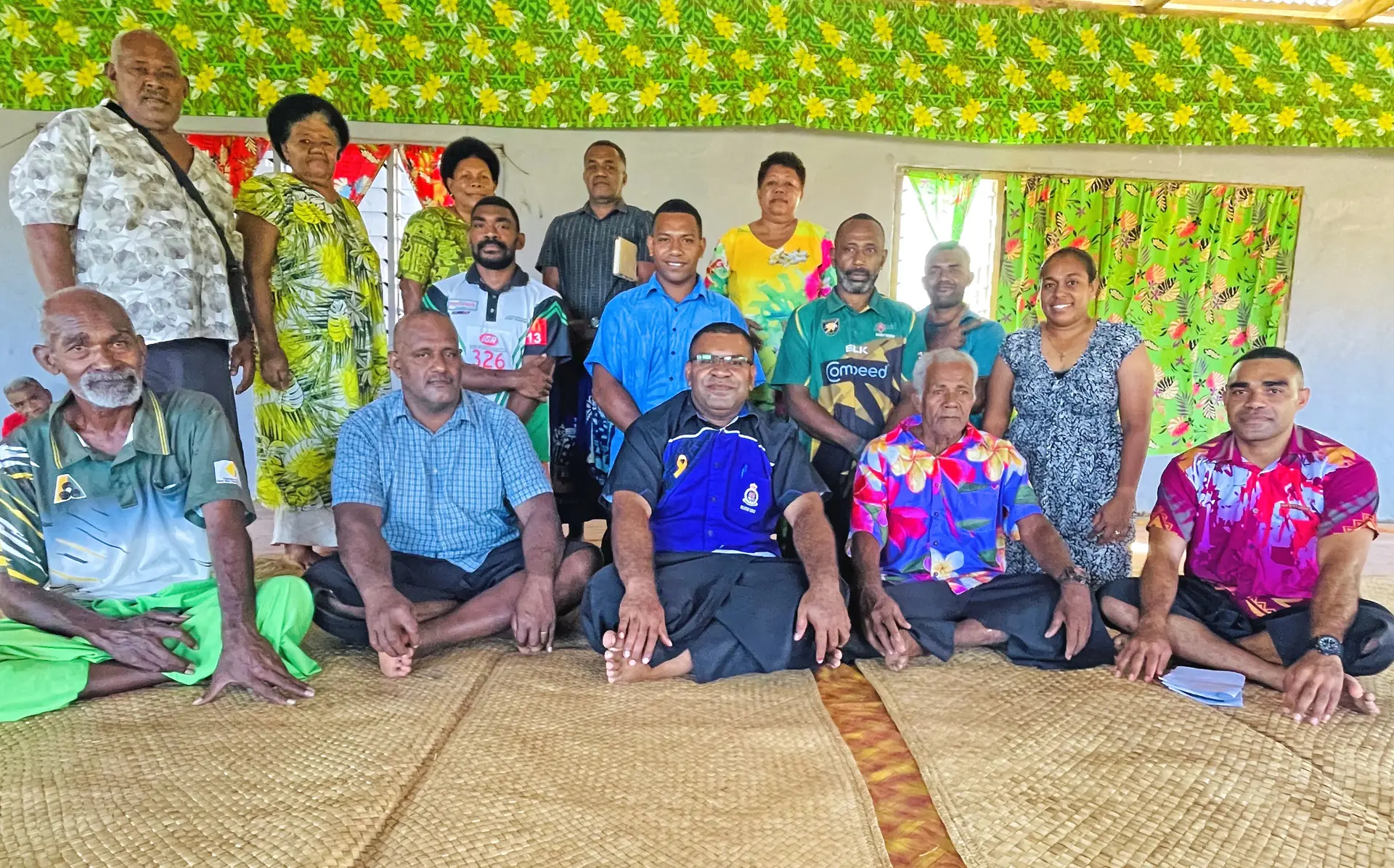 Navave villagers in Vuya, Bua, during the Yellow Ribbon initiatives with the Fiji Corrections Service on March 24, 2026.