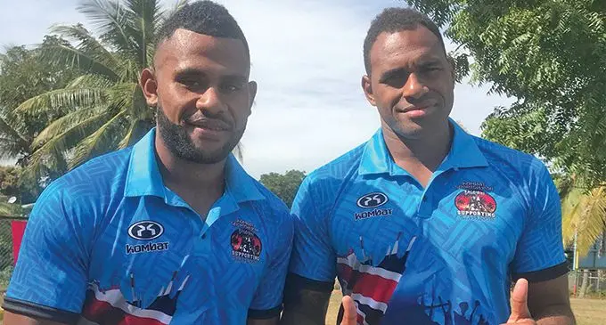 Vilimoni Botitu (left) and Semi Kunatani. Photo: Waisea Nasokia
