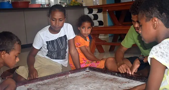Some of the children at the Saint Tabitha Home at Lautoka on November 26, 2019.  
