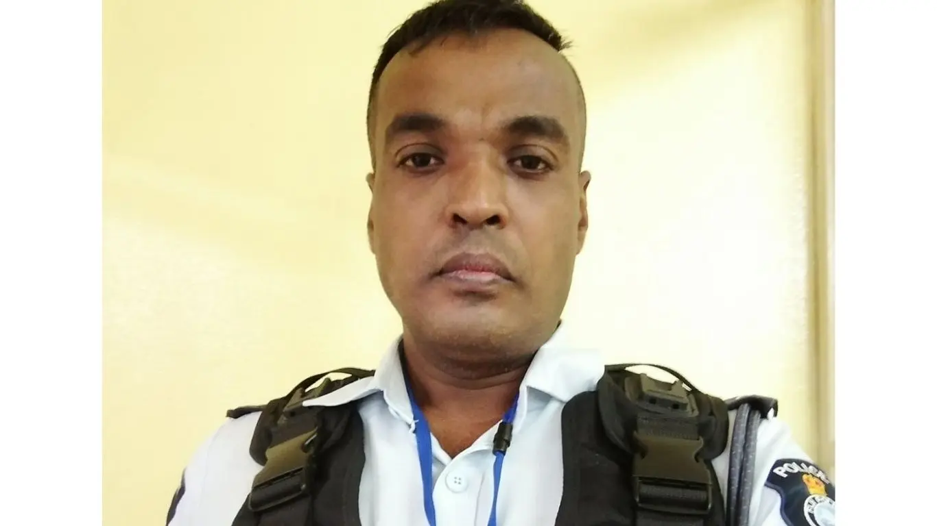 The late Police Constable (PC) 3716 Ritesh Kumar. 