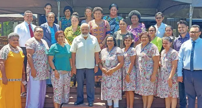 Mending Minds Foundation (MMF) members with guests following the launch at the Tanoa Waterfront Hotel in Lautoka on September 30, 2022. Photo: Nicolette Chambers