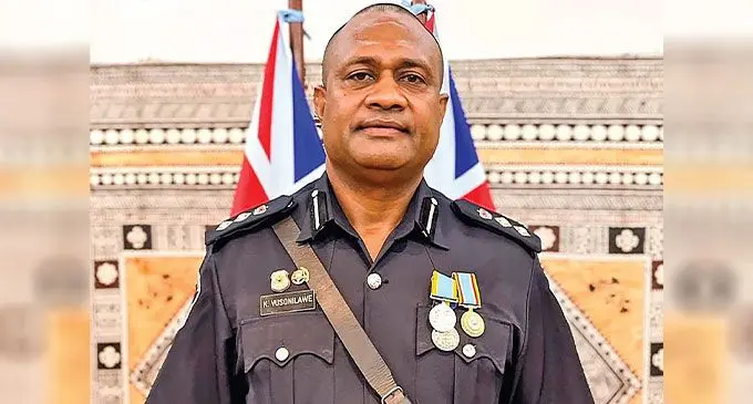 Fiji Police Force Director of Operations Senior Superintendent Kasiano Vusonilawe was awarded two prestigious medals by President Ratu Wiliame Katonivere in Bali, Indonesia on May 20, 2024. Photo: DEPTFO News