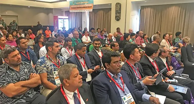 Participants during the Fiji Human Resources Institute Forum at the Radisson Blu Resort on Denarau on March 15, 2019. Photo: Charles Chambers