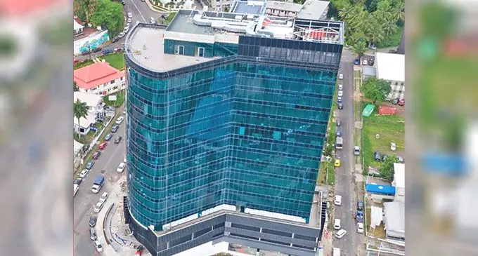 FHL Tower is currently an active construction site under the management of the main contractor.