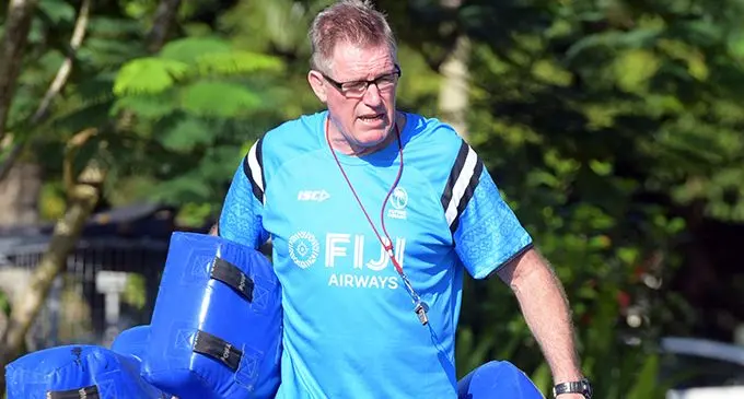 Fiji Airways Flying Fijians coach John McKee.  Photo: Waisea Nasokia 