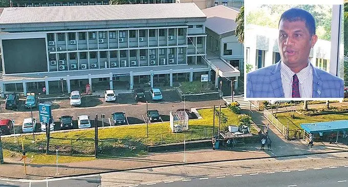 Minister for Education Aseri Radrodro (inset) has remained tight-lipped in regards to the removal of the Fiji National University Council chair Dr Kesaia Seniloli. Photo: Wati Talebula-Nuku