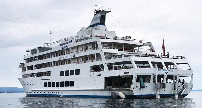 The MV Reef Endeavour out in the Yasawa waters. Photo: Maraia Vula