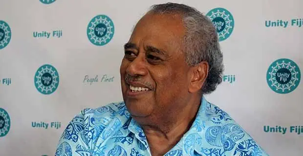 Unity Fiji party leader Savenaca Narube.  