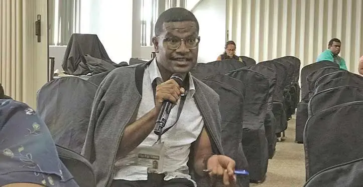 The Fiji Times journalist Pauliasi Mateboto.
