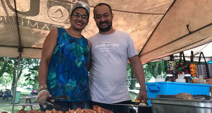 Scoops and Smile owners Shirely Kamoe and Fereti Kamoe