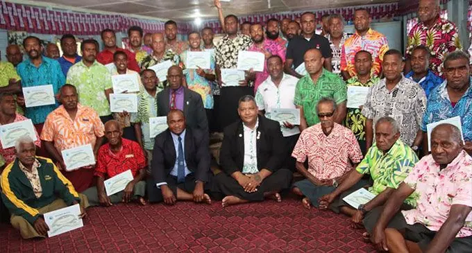 Era lewe 45 na lewenivanua mai na Tikina o Lutu ena yasana o Naitasairi era taura na nodra sitivikiti me ivakadinadina ni nodra sa vakacavara vakavinaka na vuli macawa dua nona meke ni yaqona na turaga na Tui Lutu.