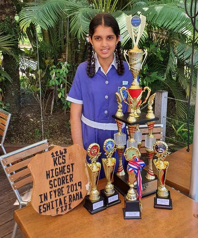 Khemendra Central Primary School Dux Eshita Rama .