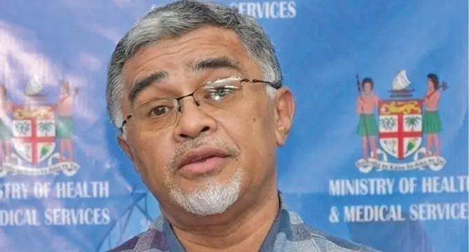 Permanent Secretary Dr James Fong.
