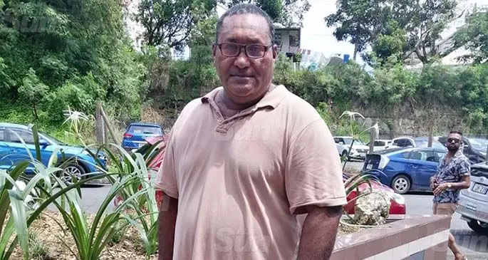 Josaia Biuvanua at the FNPF Building in Suva on March 27, 2020.
