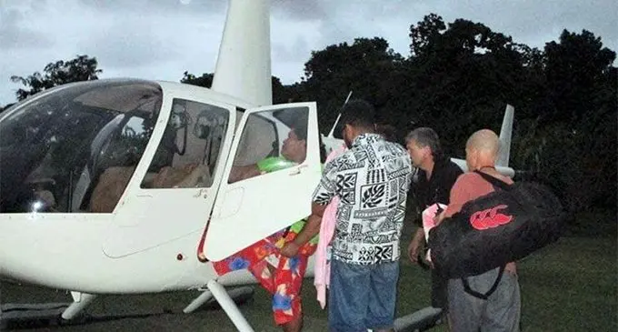 This has been confirmed to be the last picture taken before the departure of the ill-fated flight from Naitauba last Friday