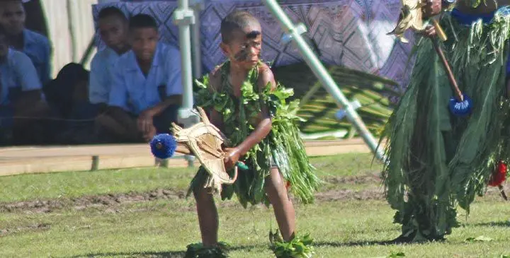 Young Jemesa Vuetaki was a crowd pleaser at Subrail Park, Labasa, on May 28, 2025. Photo: Shratika Naidu