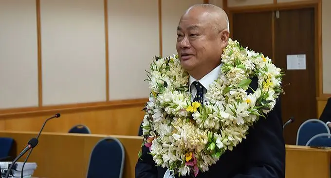 Cook Islands Solicitor General - Graham Leung.