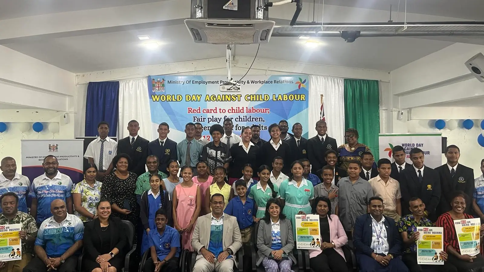 Mr Vosarogo said child labour remained a global challenge, with more than 100 million children around the world engaged in various forms of labour. He said Fiji was not immune to the problem and called for urgent action to eliminate the practice.