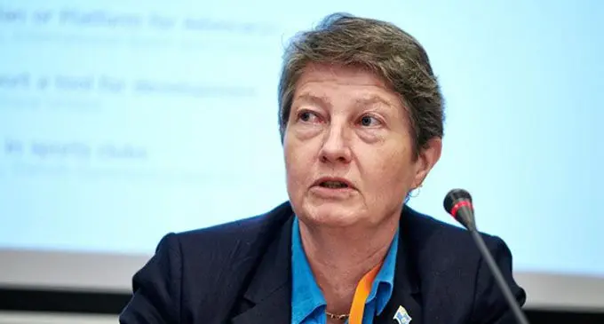 Permanent Secretary Alison Burchell.